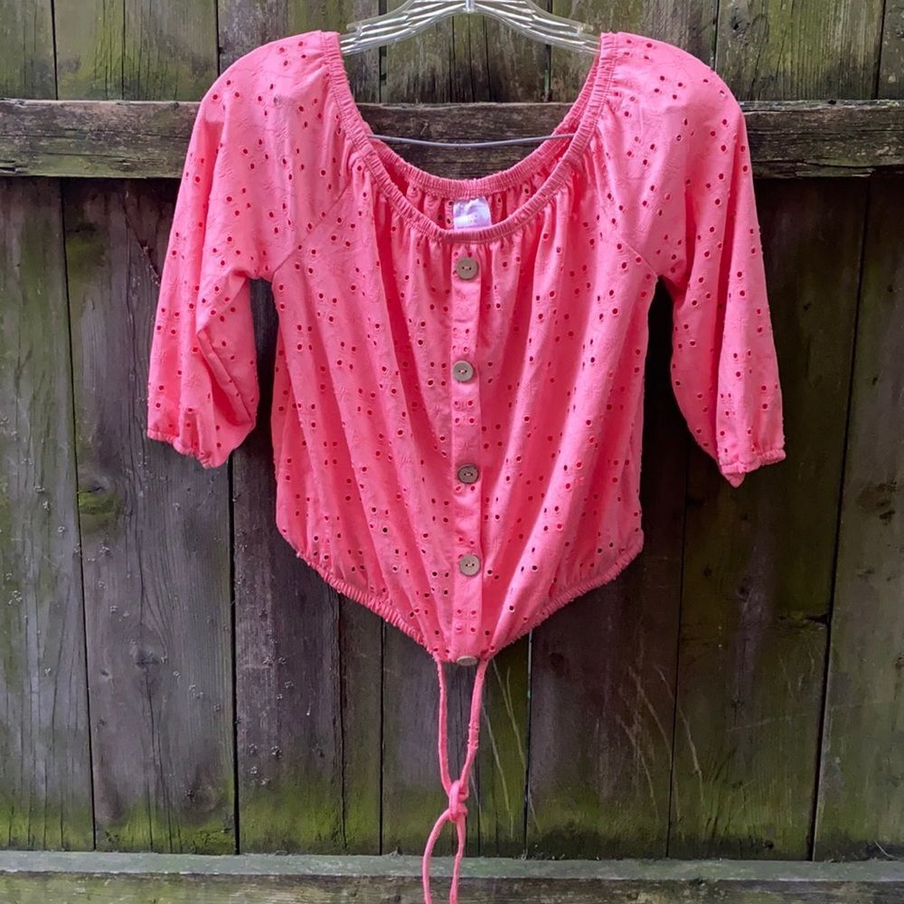 No Boundaries pink top sz. S